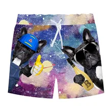 Летние модные шорты для мальчиков веселые детские шорты с принтом собачек для мальчиков повседневные пляжные шорты для мальчиков От 2 до 10 лет детская одежда