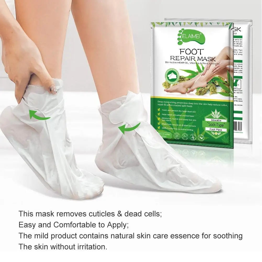 

Foot Peel Mask Care Moisturizing Whitening Foot Film for Smooth Soft Touch Feet