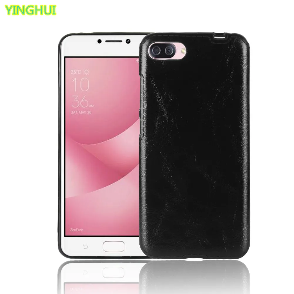For Asus Zenfone 4 Max ZC554KL Soft Silicone Case Luxury leather Back Cover For Asus Zenfone 4