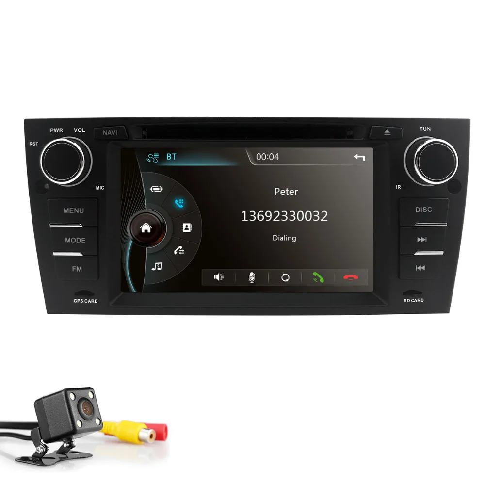 Flash Deal Capacitive Touch Screen Car DVD Player For BMW E90 E91 E92 E93 3 Series Radio Video iPone 5 6 GPS Navigation BT system SWC DAB+ 2