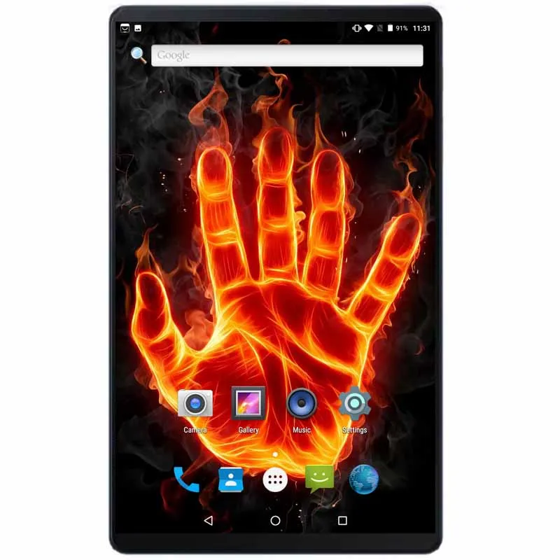 Ультратонкий 10 дюймовый планшетный ПК с восьмиядерным процессором Android 8 0 ОЗУ 4 Гб