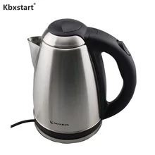 Горячий чайник, портативный водонагреватель для чая, кофе, нержавеющая сталь, большая емкость, транспортное средство для семьи и общежития, 360 градусов, Rotatio