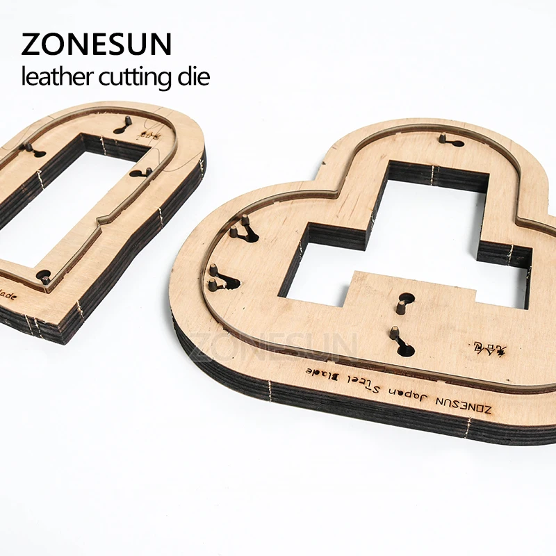 Кошелек для монет ZONESUN two in one инструмент рукоделия на заказ|Вырубные штампы| |
