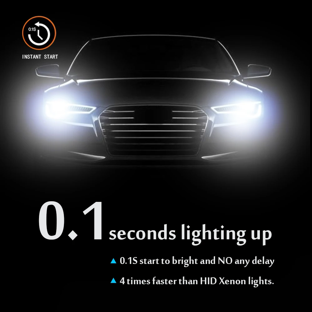 VW Jetta MK4 55 W Super Blanc XENON HID Haute Faisceau Principal Ampoules Phare Paire