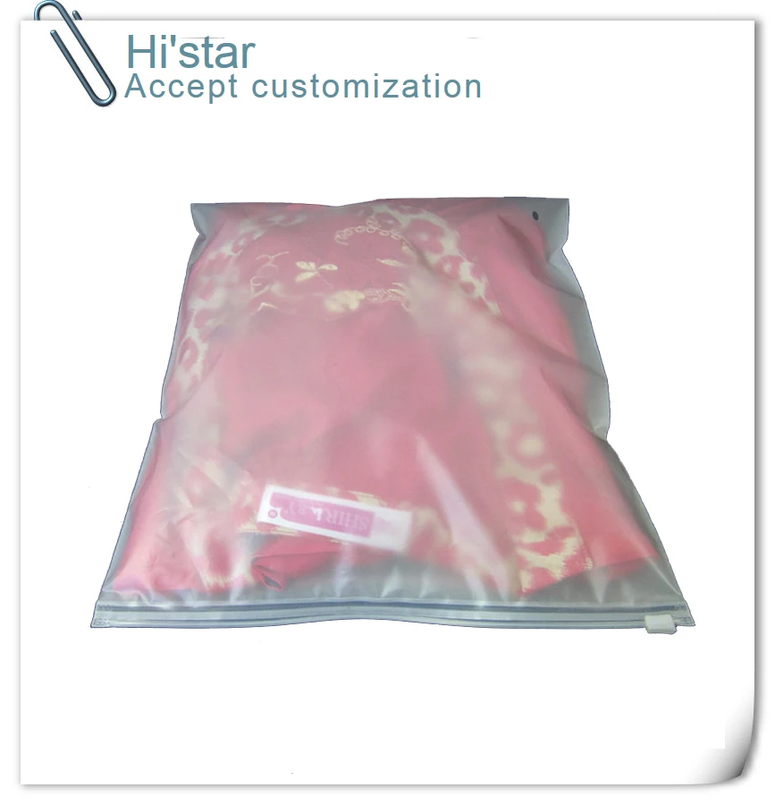 20 pieces Modern Design Pink Plastic Shopping Bags Clothes Gift Packaging Plastic Bag hot sell ...