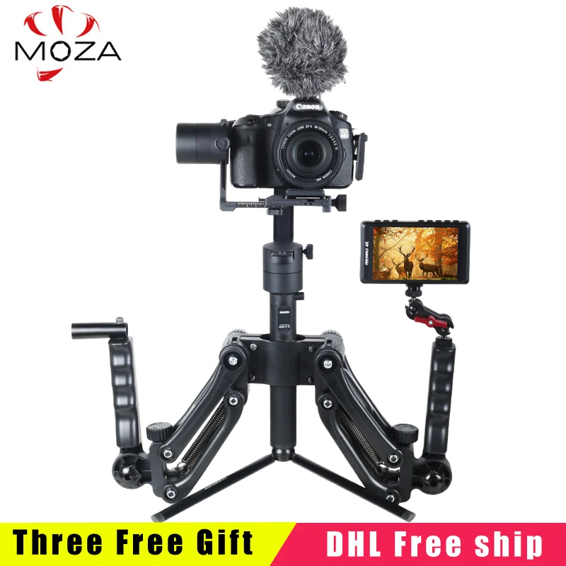 MOZA Air 3 Axis Handheld Gimbal Stabilizer Dual Handheld Grip 360 ...