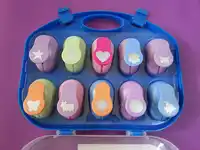 送料無料1インチ10ピースに梱包箱クラフトパンチスクラップブッキングパンチペーパークラフトcortadorデpapelデスクラップブック紙パンチ