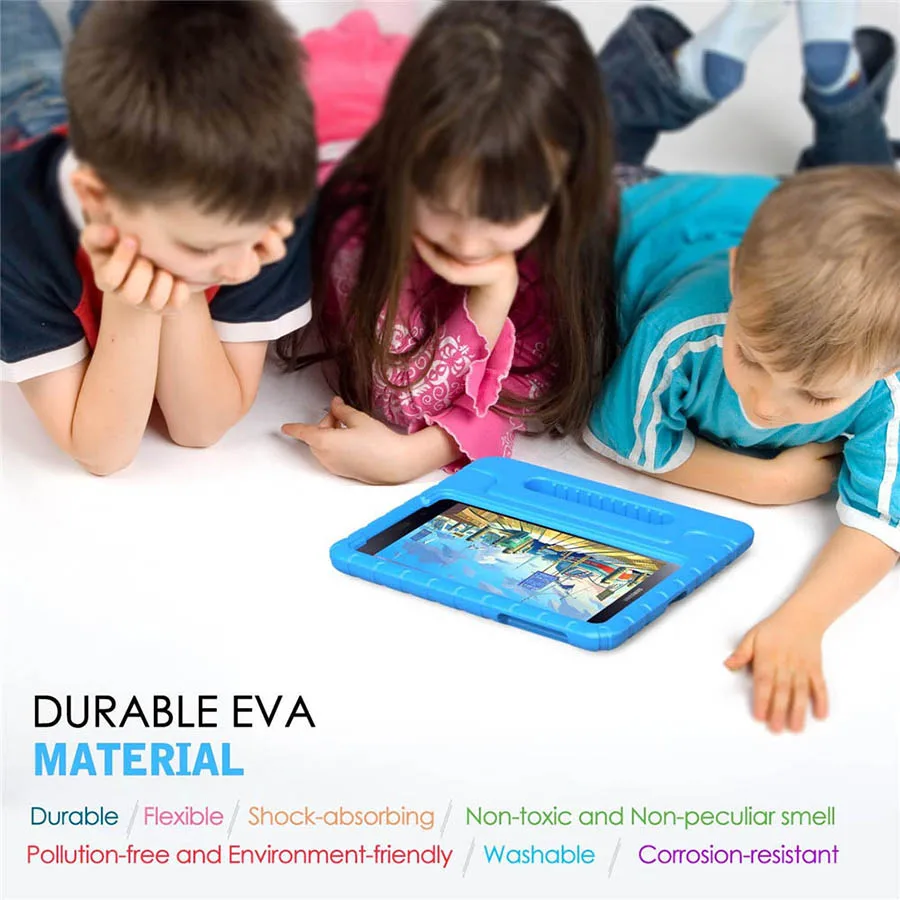 Kids Children Shockproof Case for Samsung Galaxy Tab S5e 10.5 2019 T720 T725 Tablet EVA Foam Protect Case Handle Stand Cover (8)