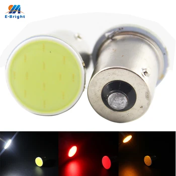 

10PCS S25 COB 12 SMD 12 Led 1156 BA15S P21W Auto Car Signal Lights Car Styling Turn Tail Lights Rear Lamps White Blue Red Yellow