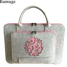 11,6 13,3 14 15 15,6 17 дюймов Сумка для ноутбука рукав для Macbook Air Pro retina 13 15 чехол для ноутбука Для huawei/Xiaomi женский портфель