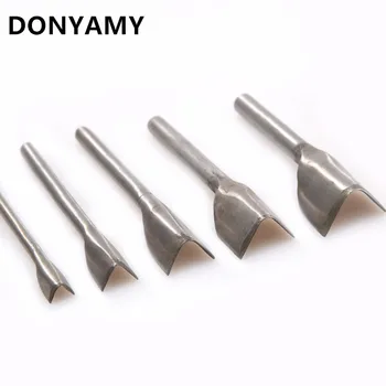 

DONYAMY 7Pcs Leather Craft 10-40MM Tools Half-Round Cutter Punch Strap Belt Wallet End