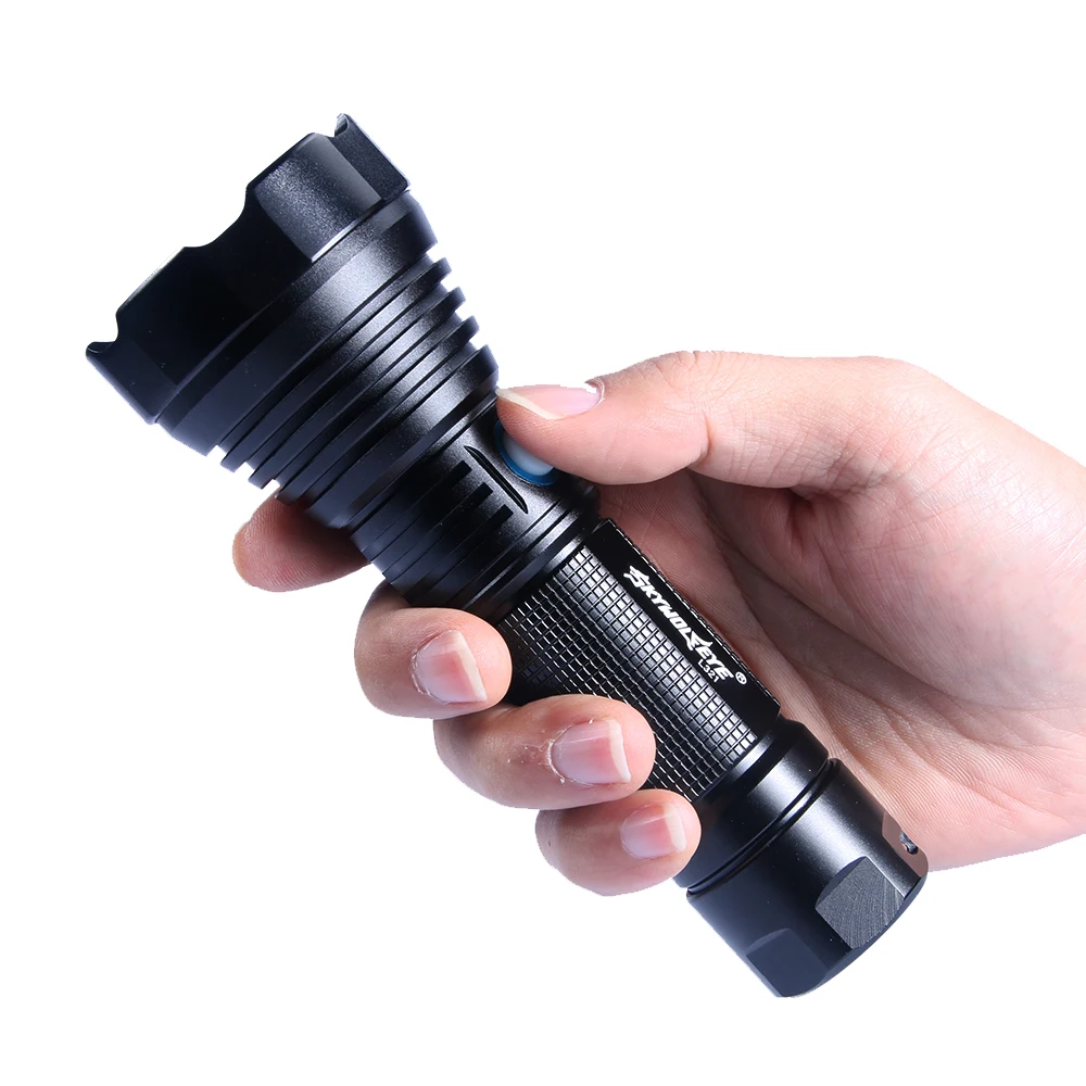 

Waterproof 250000 LM LED Flashlight 4-Modes LED Torch Light 26650 Rechargeable