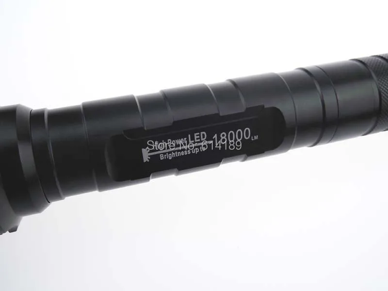 U-F 15xcree XML T6 18000 люмен 5-режим высокого Мощность светодиодный фонарик(4x18650 /4x26650