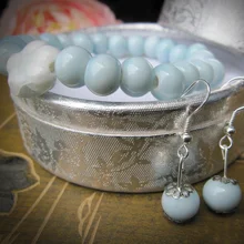 SA SILVERAGE классические ювелирные комплекты набор керамических браслетов серьги круглые браслеты серьги оценка третьей стороной серьги/браслет