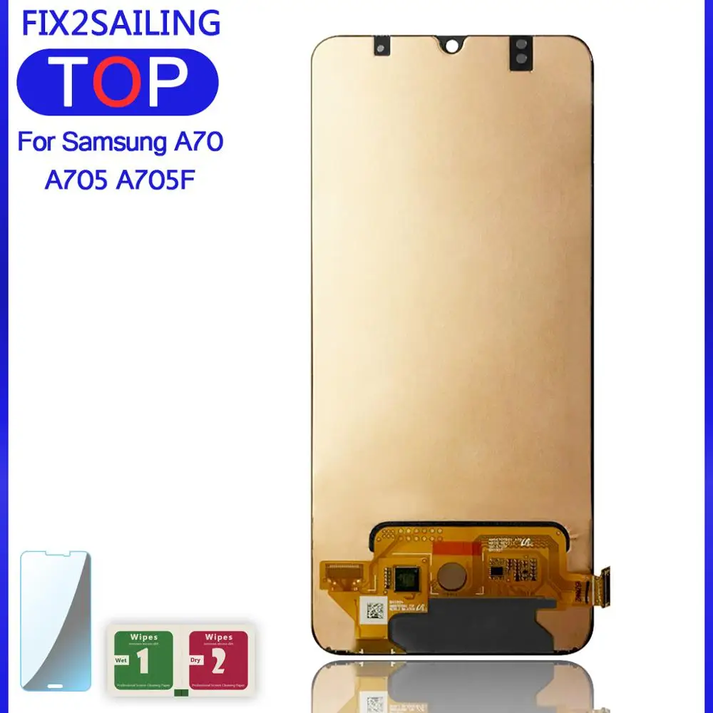 

6.7' Lcds For Samsung Galaxy A70 A705 A705F SM-A705F Lcd Display Touch Screen Digitizer Assembly For SAMSUNG 2019 A70