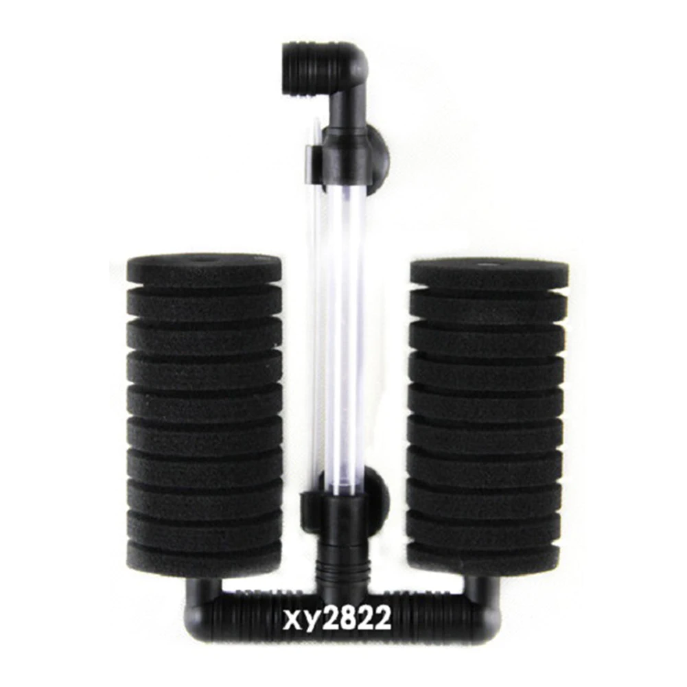 

Manual Mini Air Pump Cleaning Tool Aquarium Biochemical Sponge Fish Tank Filter Double