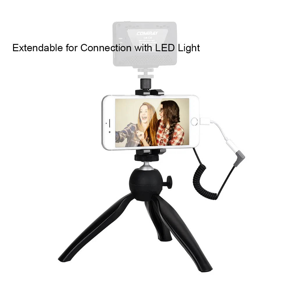 productimage-picture-comica-cvm-ws50-c-professional-wireless-lavalier-microphone-uhf-6-channel-with-handle-grip-for-camera-dslr-smartphone-iphone-x-8-8-plus-7-7-104562