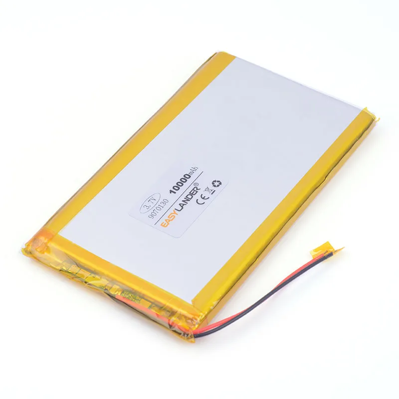 Аккумуляторная батарея lipo 3 7 V 9070130 10000 mah планшет бренд gm литий полимерный