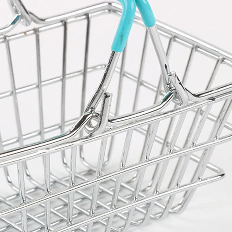 Portable Mini Supermarket Shopping Basket Shopping Basket Home Debris Storage Basket Portable Mini Supermarket Shopping Basket Shopping Basket Home Debris Storage Basket