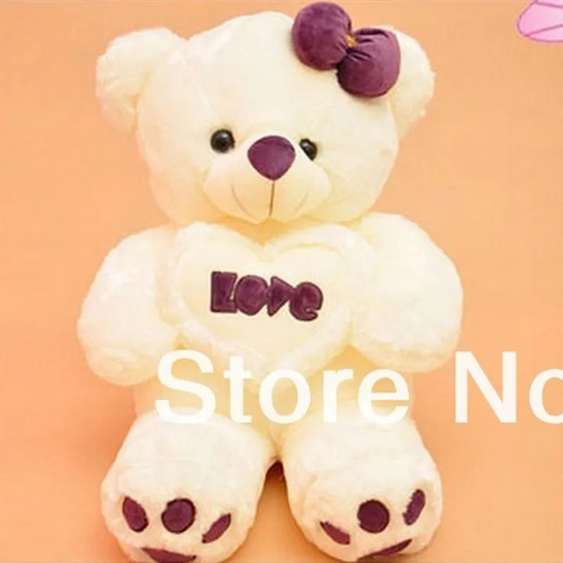 

Love Teddy Bear Plush Toy Love Bear Soft toy Gift For Lover Christmas Gift 60CM Size Factory Supply