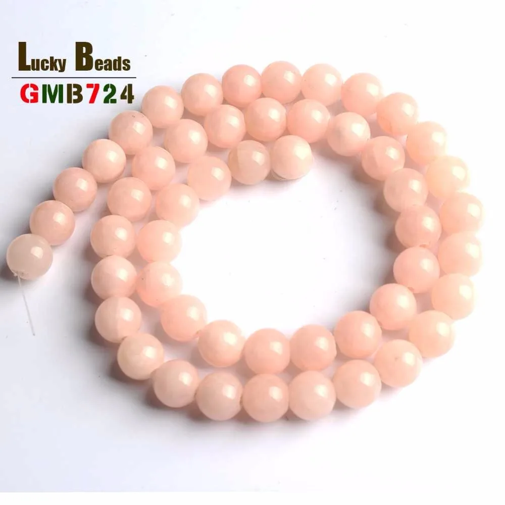 Бисер из натурального камня цветной облачный камень Нефритовый ручной работы F01870-12_3