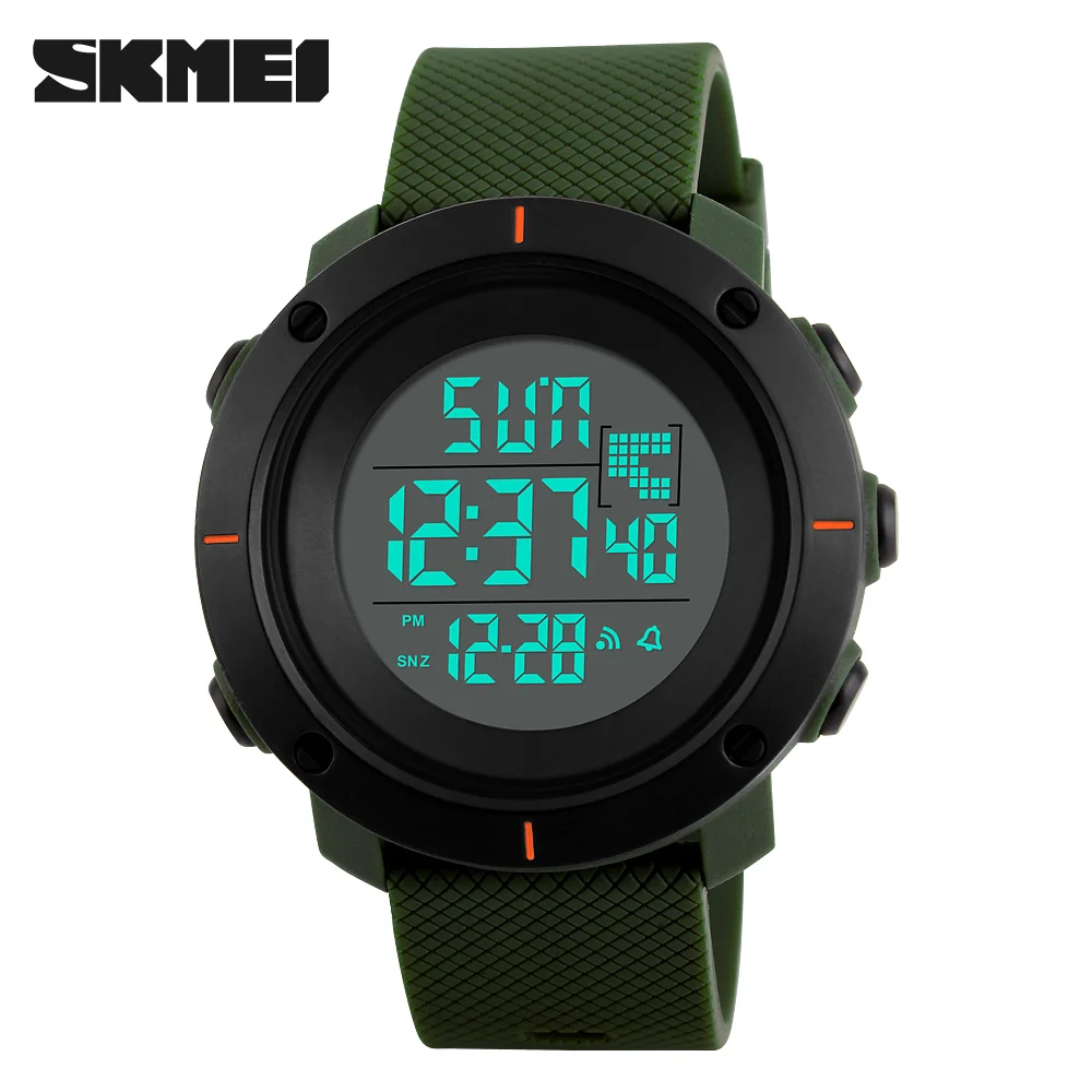 

New SKMEI Brand Sport Digital Watch Men Fashion Waterproof Multifunction Military LED Digital Watches Outdoor Wrist watch