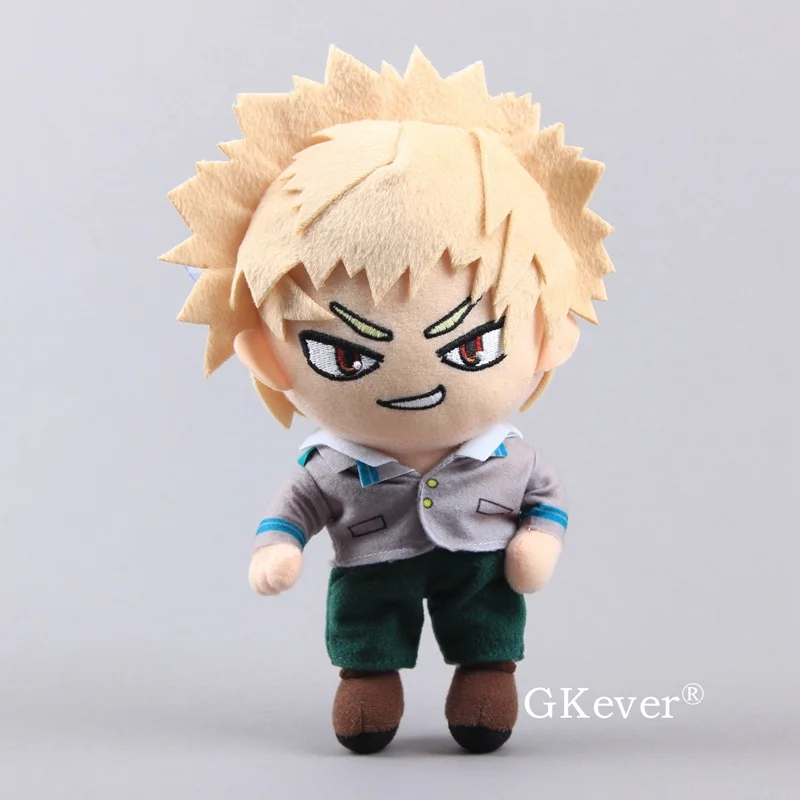 Amime My Hero Academy Mascot плюшевая игрушка " 23 см мягкие куклы Midoriya Izuku кошелек 14 см Bakugou кацуки детский подарок