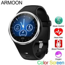 Smart Sport Watch M8 Heart Rate Men Women Bracelet Blood Pressure Fitness Tracker Waterproof Android IOS Color Screen Round Band