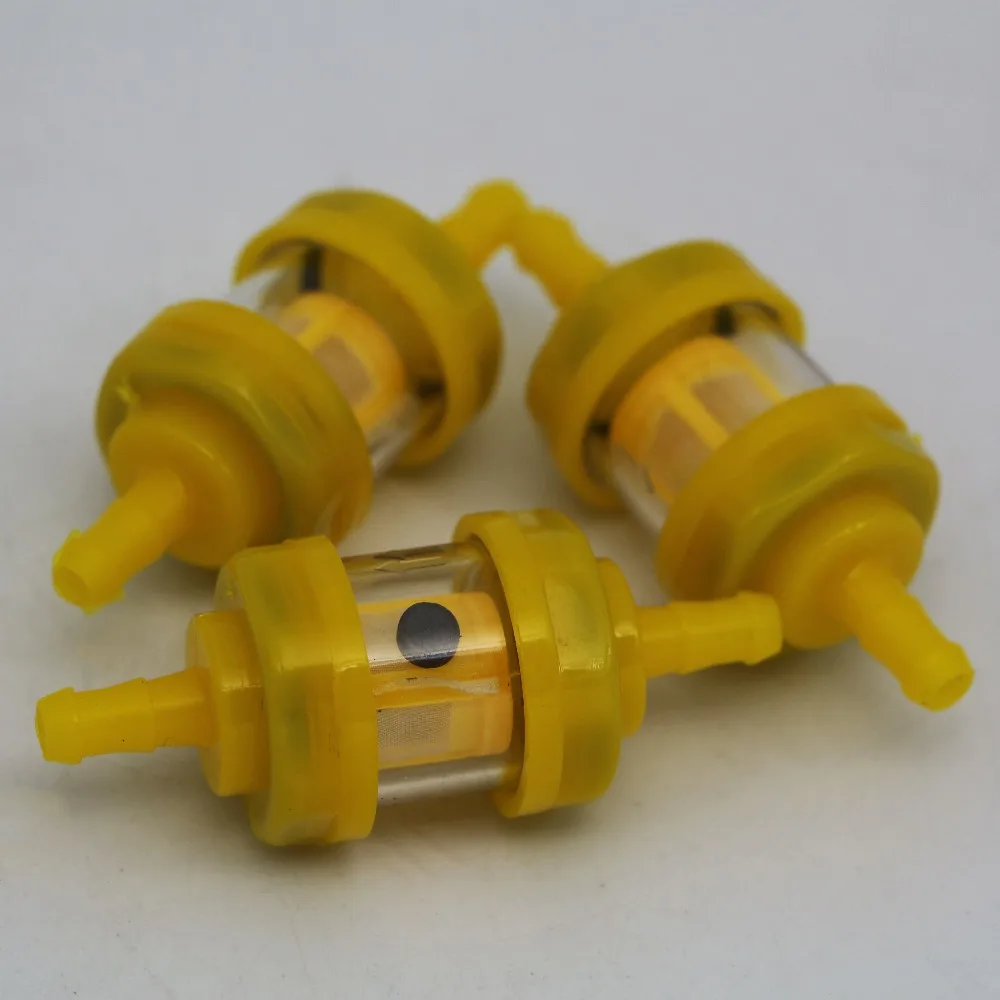

Fit For YAMAHA Pit Dirt Bike 1/4" 6-7mm Plastic Gas Fuel Filter With magnetic