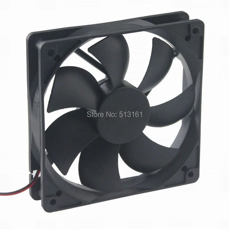 Ventilação de Alta Ventilador de Refrigeração Lote Gdstime 2pin 12025 12v dc Velocidade 120 Milímetros 120x25 5 Pçs - - Imagem 5