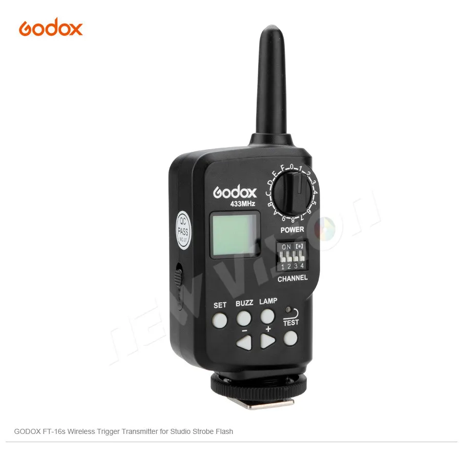 Godox FT-16 FT-16s передатчик WITSTRO беспроводной контроллер питания дистанционный триггер вспышки для Godox вспышка