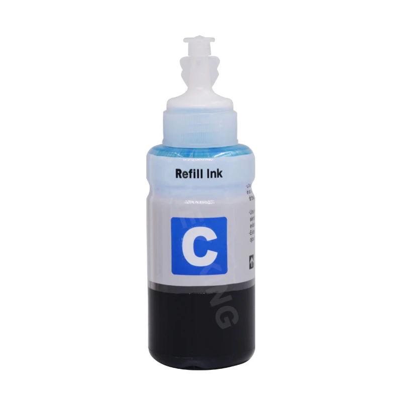 Toney King 70ML Printer Ink Refill Kit Replacement For Epson EcoTank L1300 L850 L3050 L3060 L3070 L364 L382 Printers T664 T6641