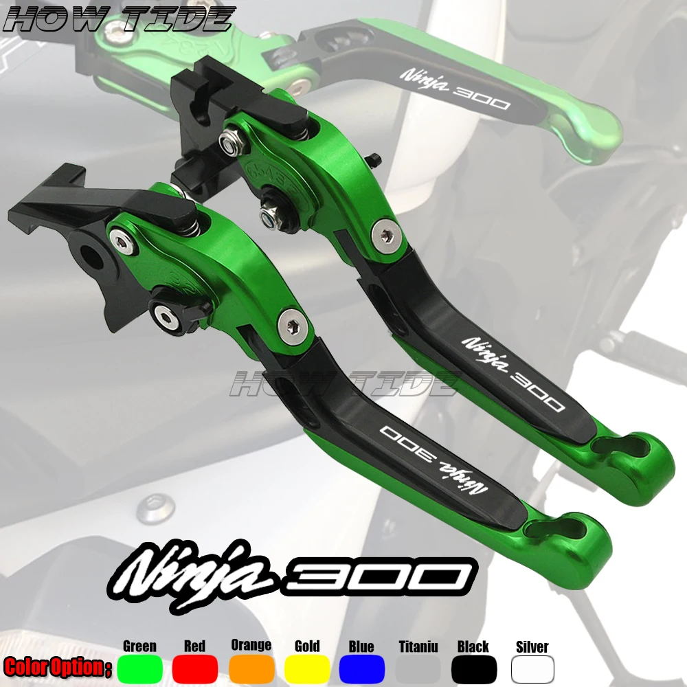 Логотип (NINJA 300) для Kawasaki NINJA 300R 300 2013 2016 2014 2015 тормозной рычаг сцепления мотоцикла с