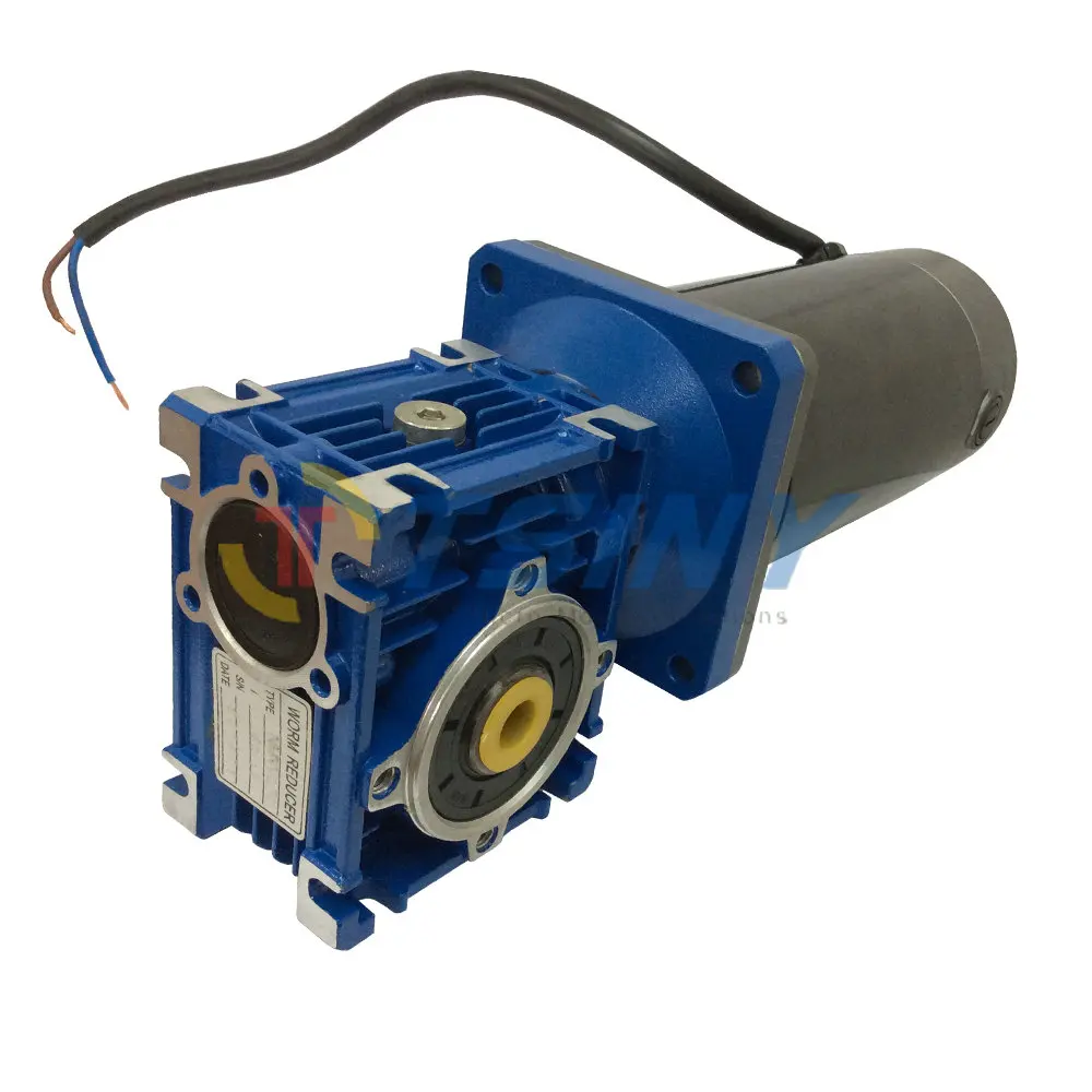 

DC 90V 180RPM Worm Geared Reducer Electric Motor Large High Power 100W Speed Optional