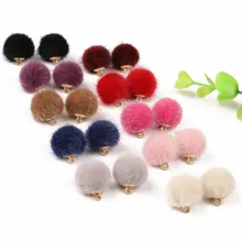Мода ручной работы шарик из шерстяного войлока шарик амулеты Подвеска для изготовления подходит для девочек ювелирные изделия для волос изготовление браслета ожерелья DIY ювелирные изделия