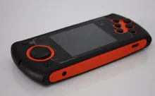 2.8 ”LCD Classique pour SEGA Arcade Ultime Lecteur De Poche-100 Jeux Pré avec SUPER MARIO WORLD & SONIC (Orange + Noir)