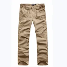 Водонепроницаемый Анти-износ клетчатая ткань дышащие тактические брюки на открытом воздухе тренировочные пакеты для путешествий брюки-карго Брюки для кемпинга