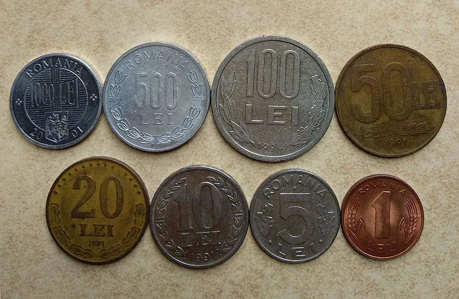 

8 PCS SET Romania ,100% Real Genuine Comemorative Coin,Original Collection