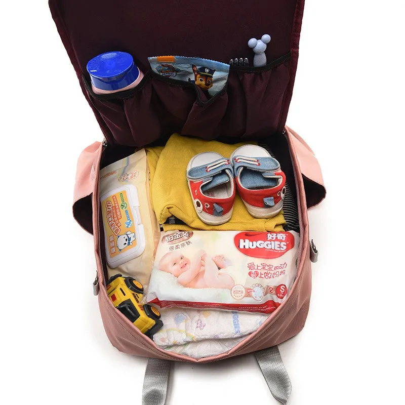 MOTOHOOD Baby Changing Nappy Bag Travel Carry All Diaper Backpack with Insulated Bag Baby Diaper Bag Organizer 392713cm (10)