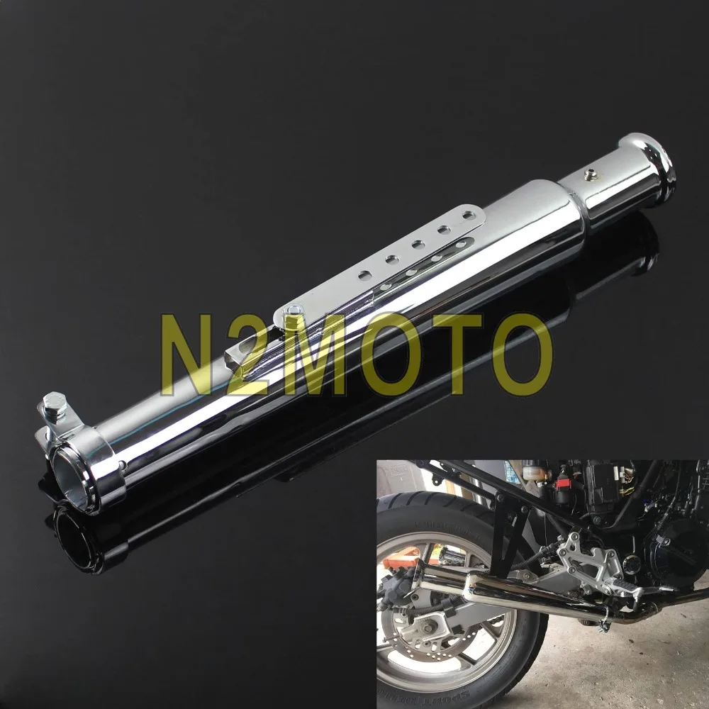 

Vintage Trumpet Mufflers 540mm Cocktail Shaker Upswept Exhaust Pipe for Harley Chopper Cafe Racer Triumph Scrambler