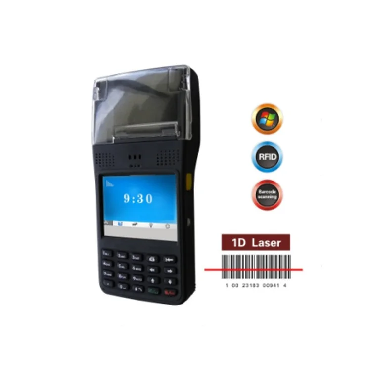 LS350T портативный PDA терминал данных Windows Mobile 6 5 поддержка принтера (промышленный