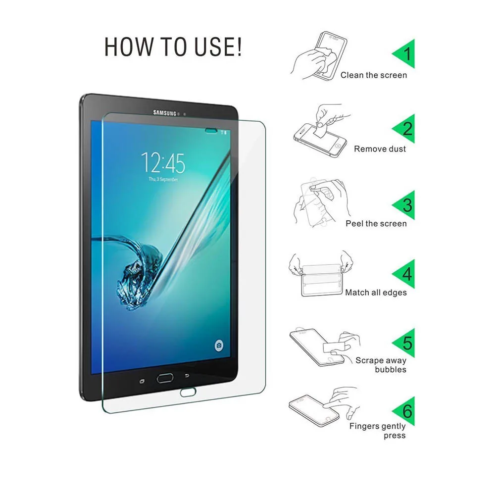 Новый товар Защитная пленка для Samsung Galaxy Note Tab 10 1 7 0 8 дюйма стеклянная экрана P600 T530