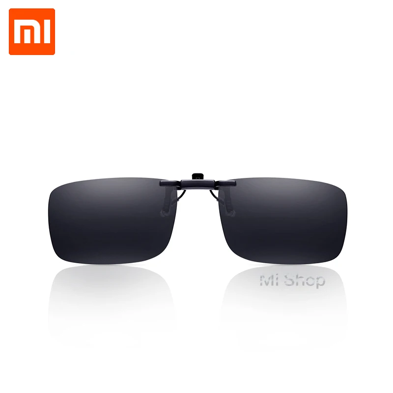 Najtaniej Xiaomi TS klip okulary przeciwsłoneczne całkowite dopuszczalne połowy (TAC) obiektyw 10g ze stopu cynku 110 stopni losowo wzrost oczu Protector Mijia na zewnątrz podróży Xiaomi okulary przeciwsłoneczne