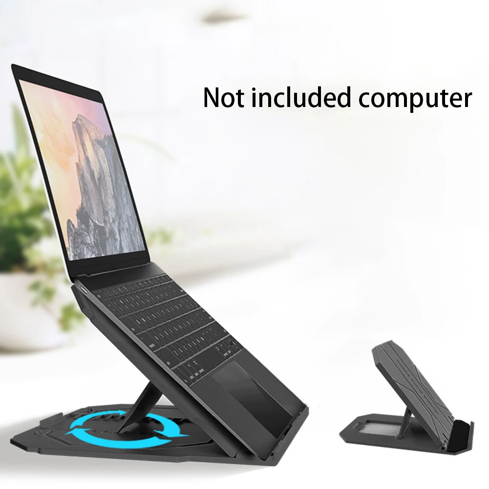 

Professional Flexible Folding 360 Degree Home Cooler Base Rotating Phone Holder Anti Slip Notebook Laptop Stand Adjustable