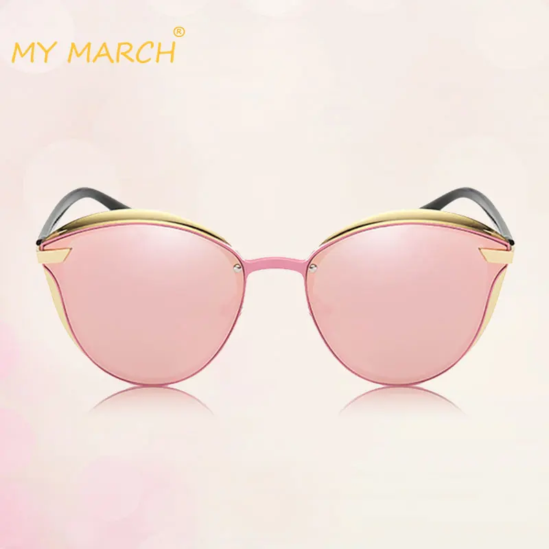 MYMARCH Cat Eye Sunglasses Women Polarized Fashion Ladies Sun Glasses Female Shades Luxury Oculos de sol Feminino UV400 2019