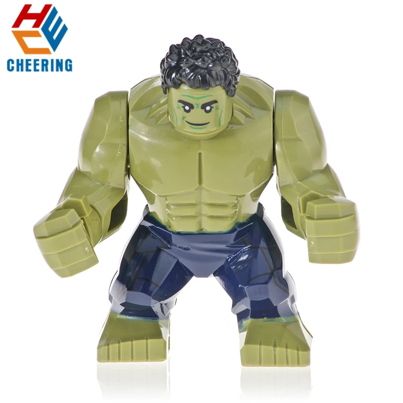 

Single Sale 7CM Big Size Infinity War Movie Hulk Super Heroes Building Blocks Figures Best Gift For Children XH1052