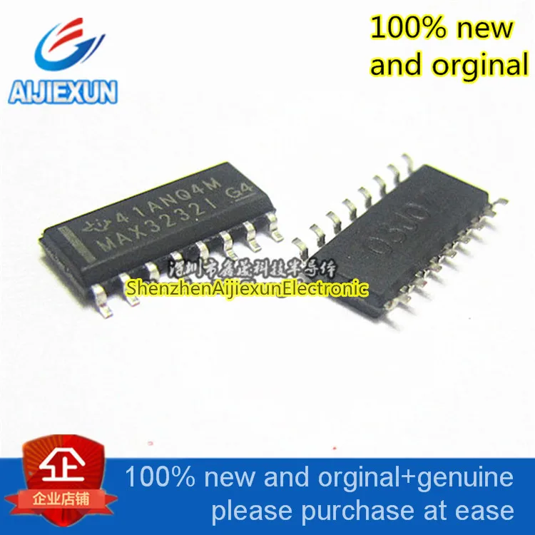 

10pcs 100% new and orginal MAX3232 MAX3232ID MAX3232IDR RS-232 3-V TO 5.5-V MULTICHANNEL RS-232 LINE DRIVER/RECEIVER in stock