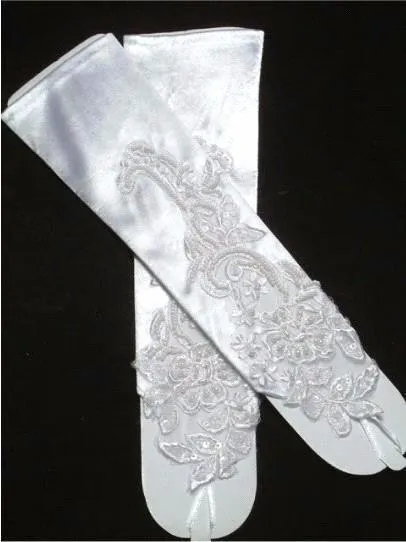 Romantic Elbow Wedding Gloves Fingerless Bridal 2017 With Beading Lucy Refers To Accessories Free Shipping | Свадьбы и торжества
