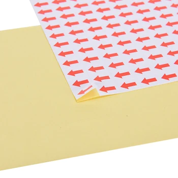

10x12mm 10800 Pcs Red Arrow Stickers Mistake Defectives Marking for Rework Stationery Stickers Office Supplies Accessories