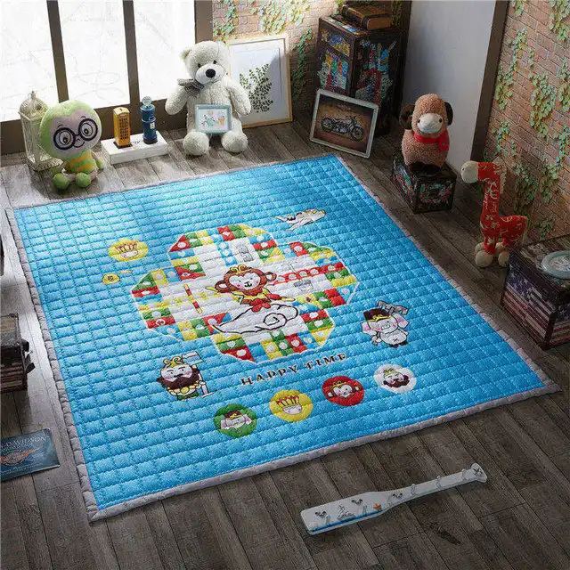 Cute Outdoor Child Carpets Kids Play Game Mat Child Game Carpet Outdoor